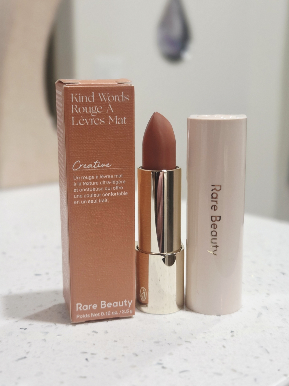 Rare Beauty Kind Words Matte Lipstick — Creative (Nude Pink)